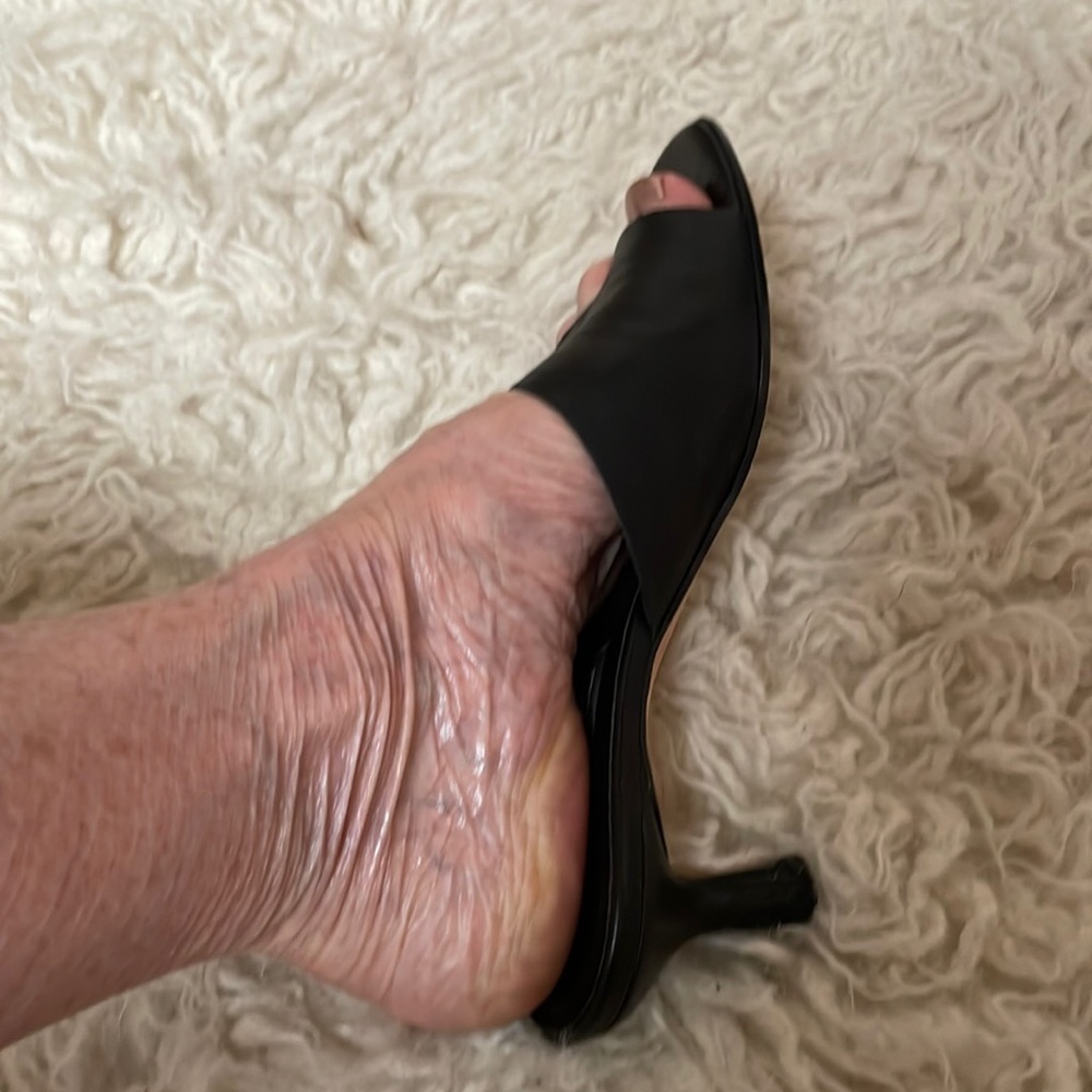 Vaneli leather heels. EUC! Very little wear so look new.